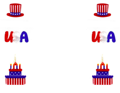 Patriotic Assorted Earring Set