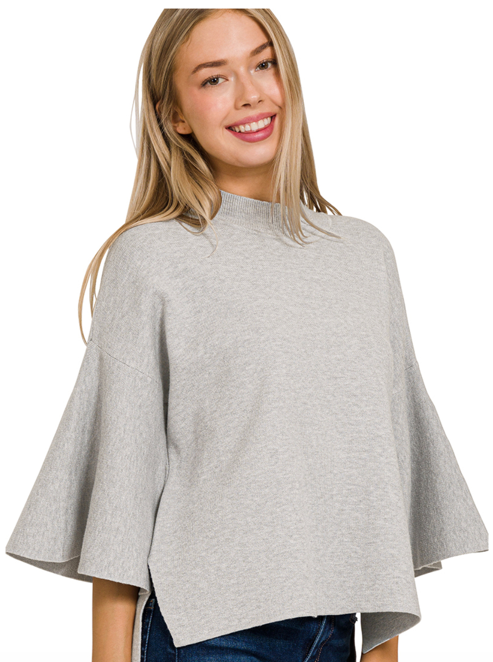 Bell Sleeve Sweater