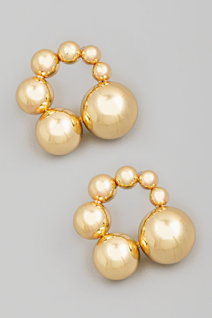 Ball Stud Earrings