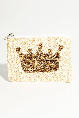 Golden Crown Coin Purse