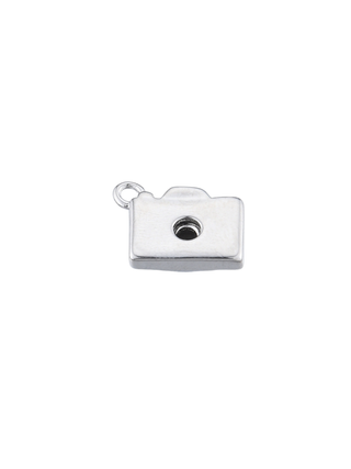 Silver Memories Camera Charm