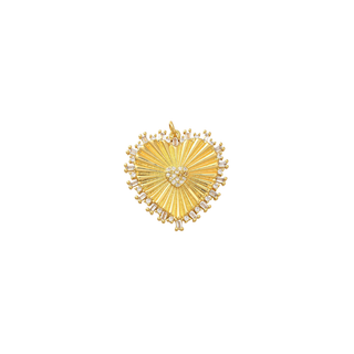 Gold Eternal Heartburst Charm