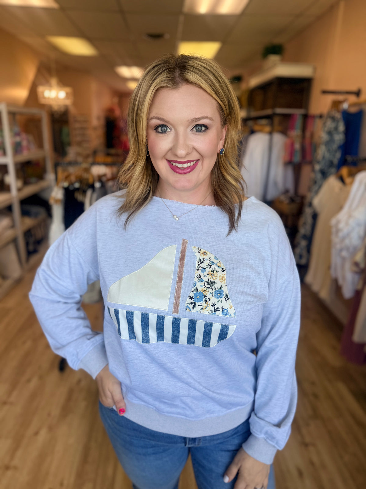 Sailboat Sweatshirt