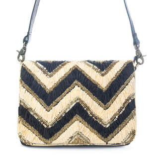 Velvet Ember Crossbody Bag