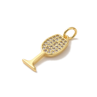 Gold Wine Glass