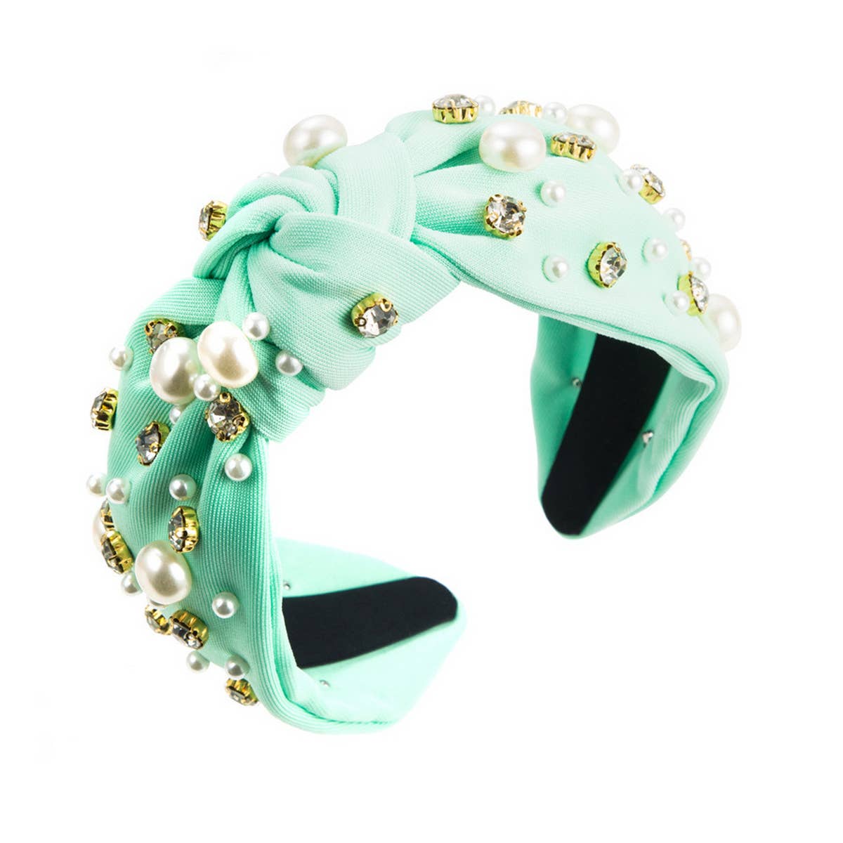 Light Green Pearl Headband