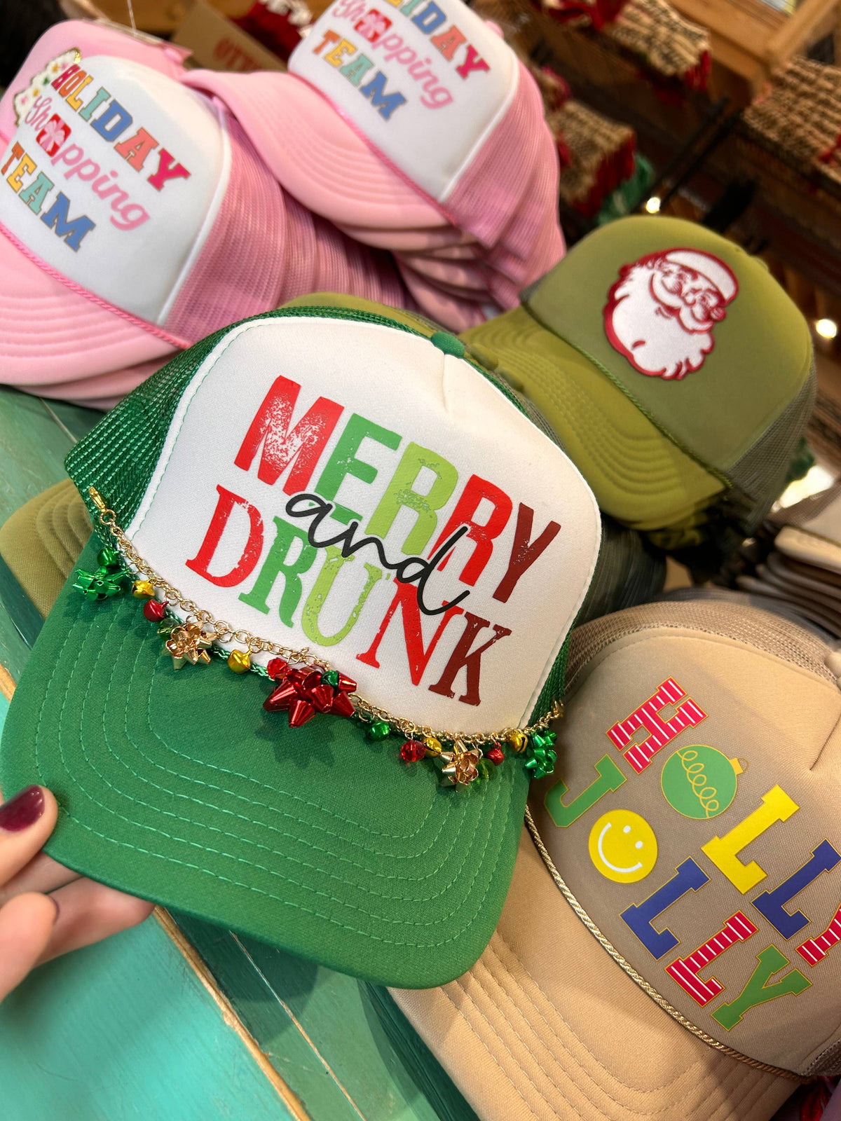 Merry & Drunk Trucker Hat