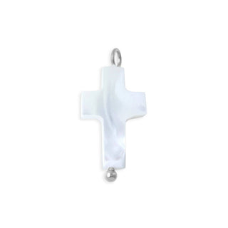 Shell Cross Charm