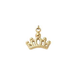 Gold Tiara Charm