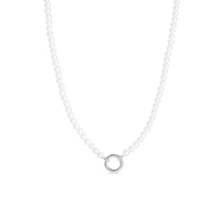 Pearl Charm Keeper Necklace