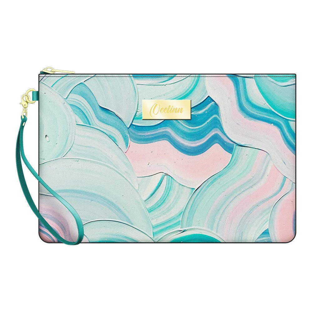 Colored Nebula Wristlet