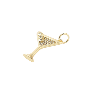 Gold Martini Glass