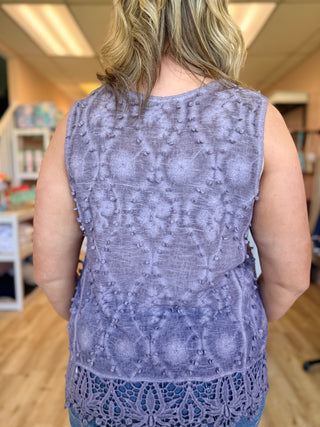 Crochet Lace Tank Top