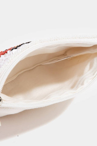 Teacher Seed Beaded Coin Purse