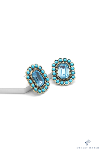Twilight Treasure - Blue Earrings