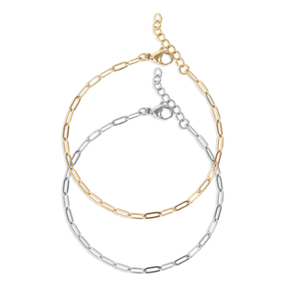 Paperclip Chain Bracelet