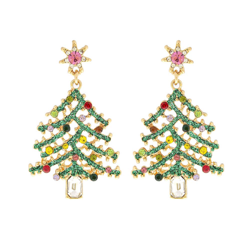 Christmas Tree Earrings