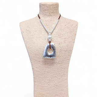 Chunky Boho Western Pendant Necklace