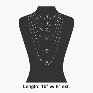 Shell Rectangle Pendant Layered Cord Necklace