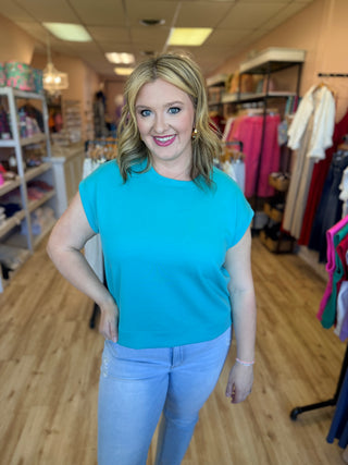 Scuba Short Sleeve Top