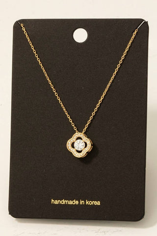 Clover Pendant Necklace
