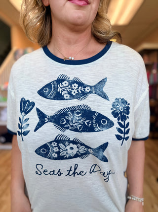 "Seas The Day" Top