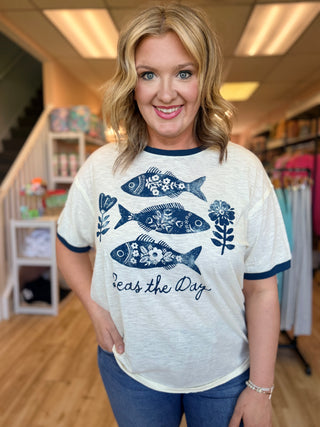 "Seas The Day" Top