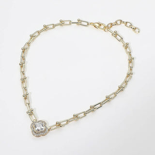 Quatrefoil Charm Necklace