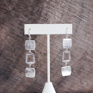 Boho Square Dangle Earrings