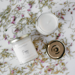 Poppy Candle