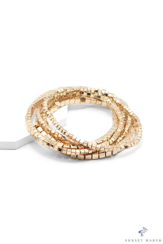 Stacked & Sassy - Gold Bracelet