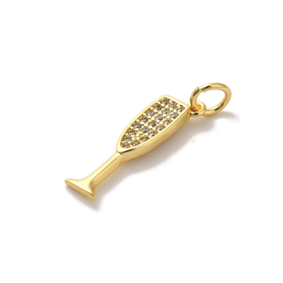 Gold Champagne Flute