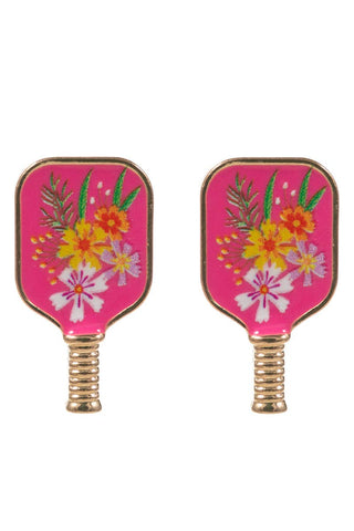 Pickleball Post Earrings