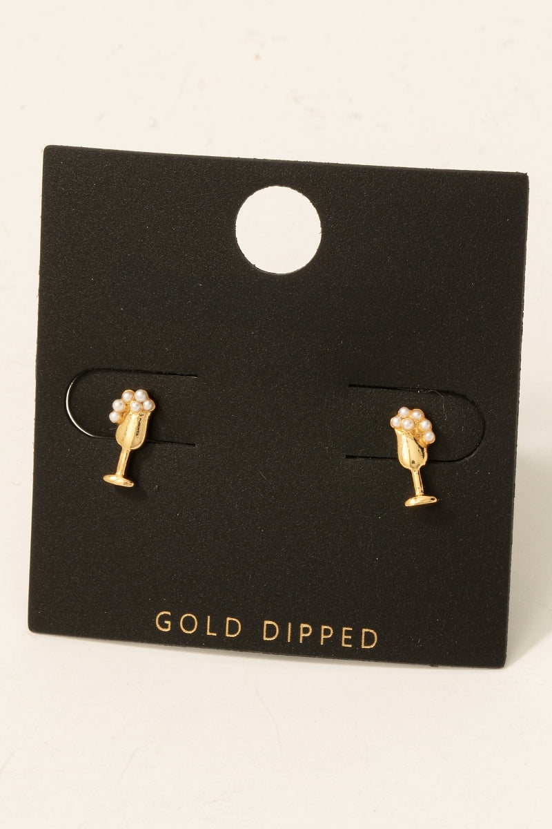 Champagne Studs