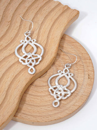 Interlaced Knot Dangle Earrings