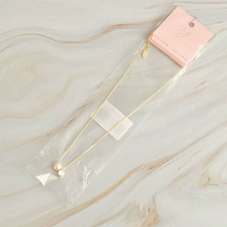 Pearl And Diamond Necklace