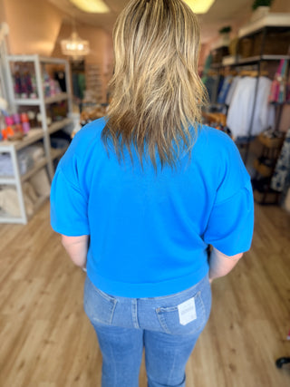 Scuba Dolman Sleeve Top