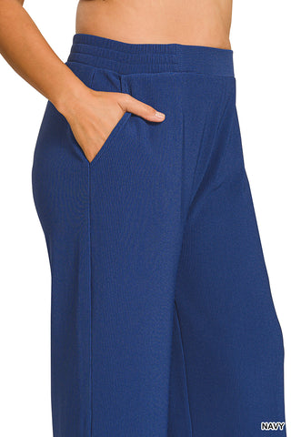 Ribbed Round Neck Set