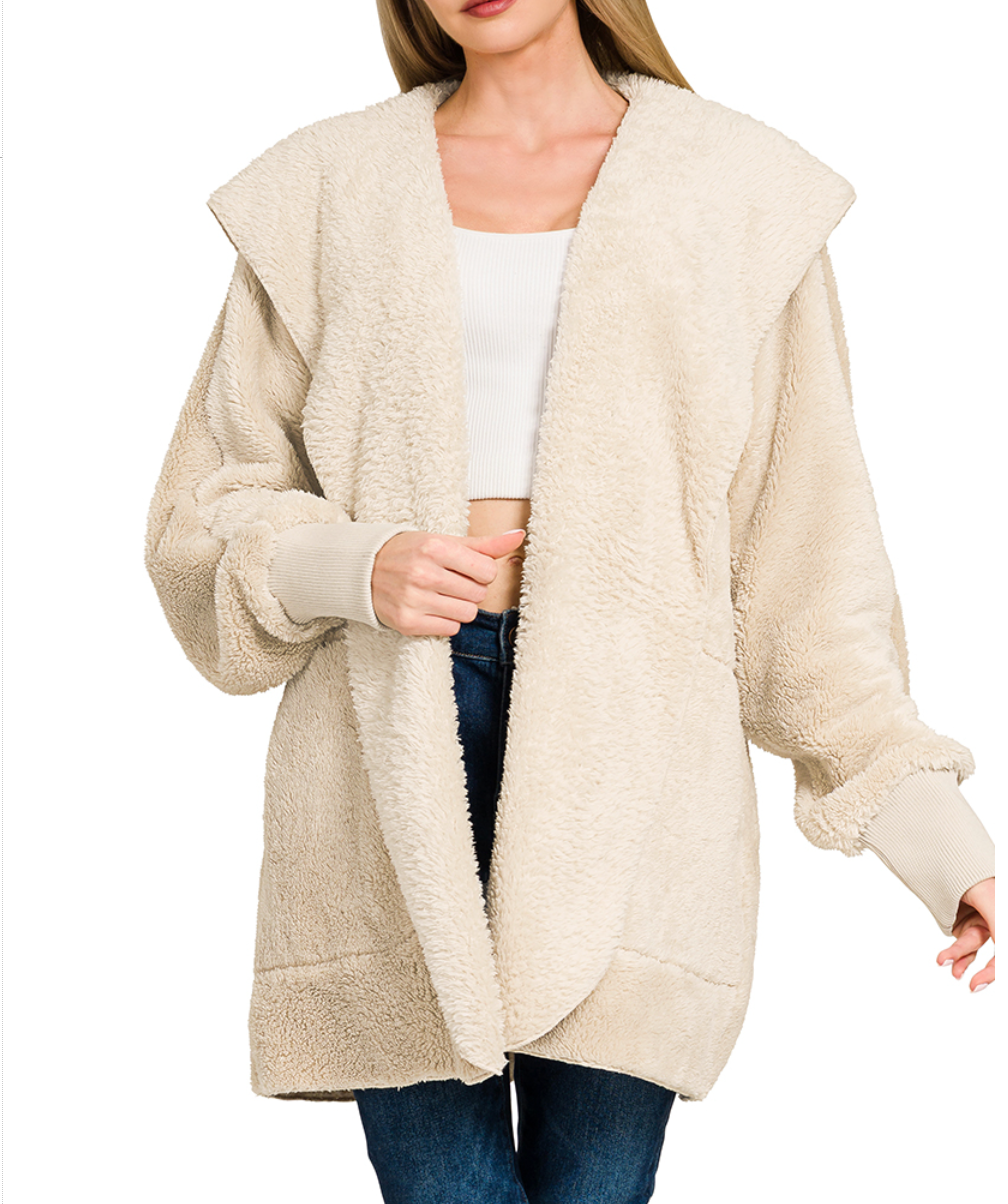 Sherpa Cardigan