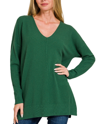 Viscose Front Seam Sweater