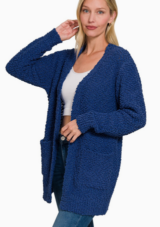 Popcorn Sweater Cardigan