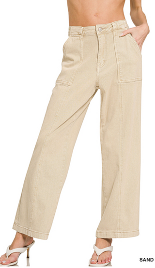 Utility Pocket Denim