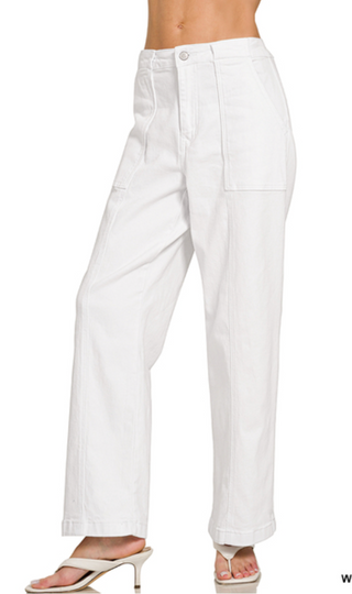 Utility Pocket Denim