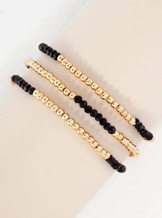Glass Beads Stretch Bracelet