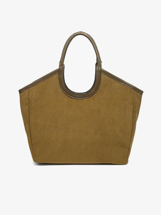 Piper Contrast Corduroy Mini Tote Bag