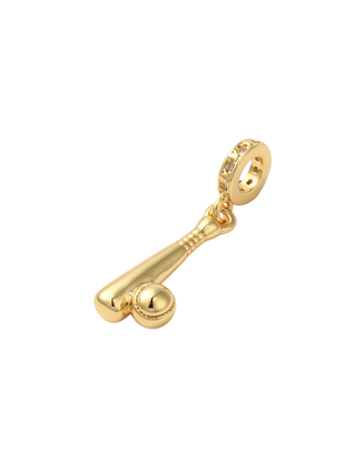 Gold Home Run Charm