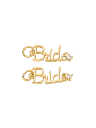 Gold "Bride" Charm