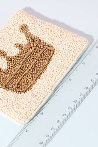 Golden Crown Coin Purse