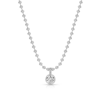 Bold CZ Pendant Necklace