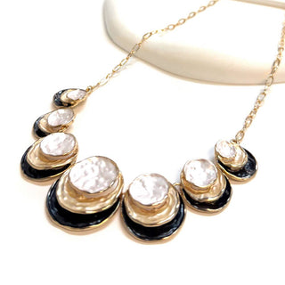 Metal Linked Chunky Necklace
